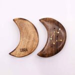 Engraved and Brass Zodiac Sign Incense Burner - Moon - Image 4