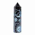 Black Obsidian Points - Mystic Story - Sky Blue - Image 2