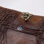 Black Tan Book - Evil Eye Decor - 160 Deckle Edges Pages - 17x12.5cm - Image 2