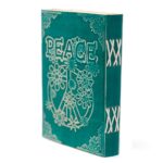 Leather Green Peace with Lock Notebook (7x5") - Image 6