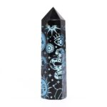 Black Obsidian Points - Mystic Story - Sky Blue - Image 4
