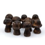 Set of 3 Mini Incense Mushrooms (8cm 7cm 6.5cm) - Image 5
