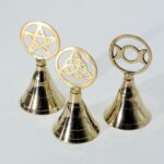 Altar Brass Bell - Pentagram - Image 2