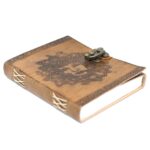 Leather Greenman Notebook (6x8") - Image 3