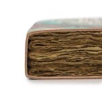 Leather "Never Hide Your Wings" Deckle-edge Notebook (7x5") - Image 4