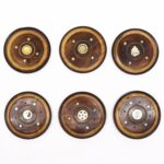 Mango Wood Disc 10cm (Cone & Incense) - Image 2