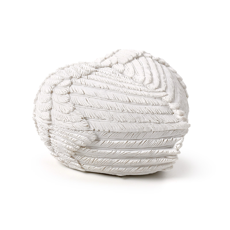 ANG153_001 Trinket Jewellery Box - Wings of the Heart Angel Wings - Image 1