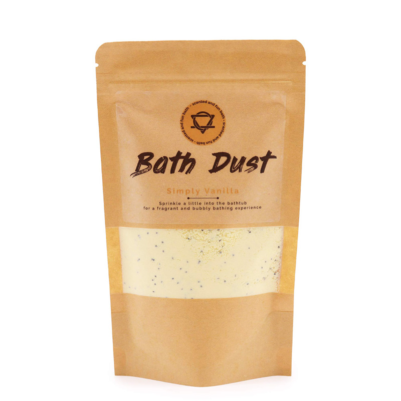 BATH103_001 Handmade Bath Dust - Simply Vanilla - Image 1