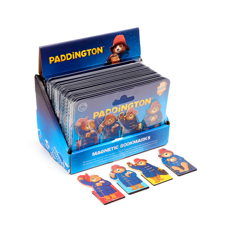 BOOK21_001 Magnetic Shaped Bookmark Set - Paddington Bear - Image 1