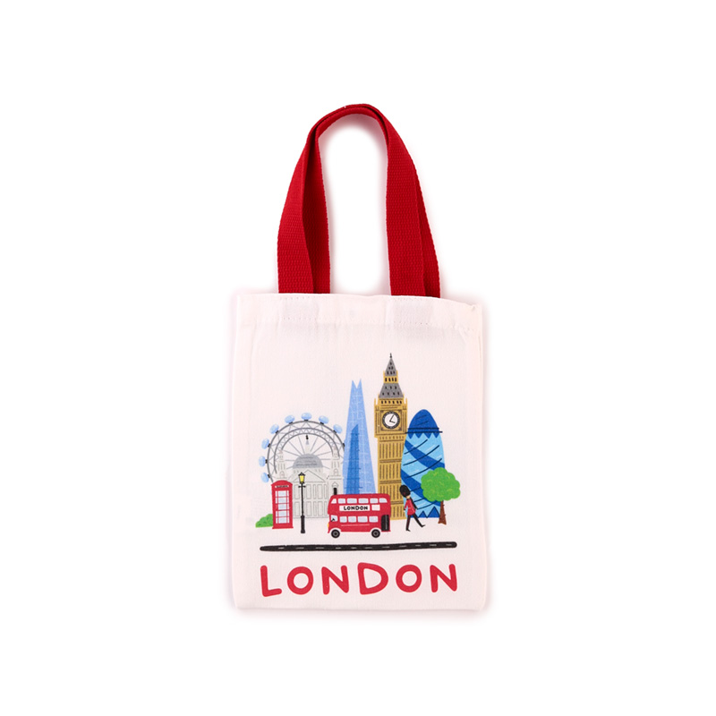 CBAG124_001 Tote Shopping Bag (Small) - London Souvenir - Image 1