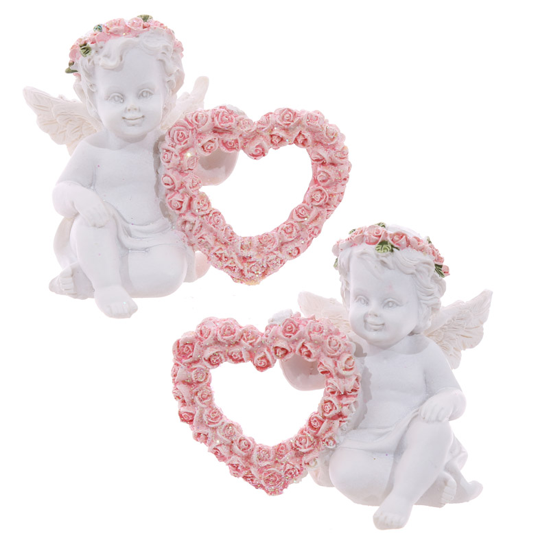 CHE112_001 Rose Cherubs - Rose Heart - Image 1