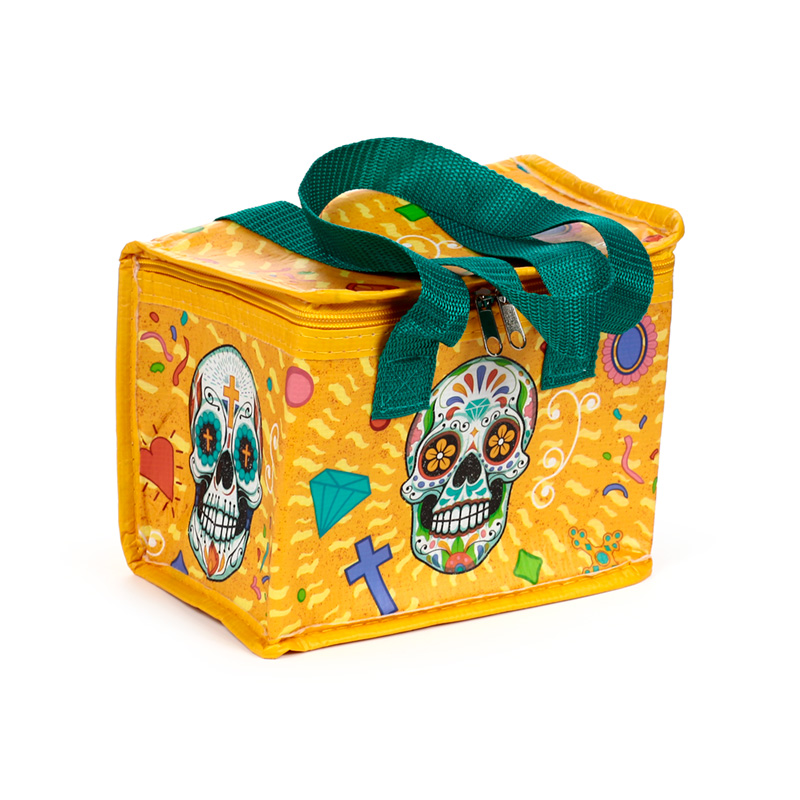 COOLB136_001 Day of the Dead RPET Cool Bag - Image 1