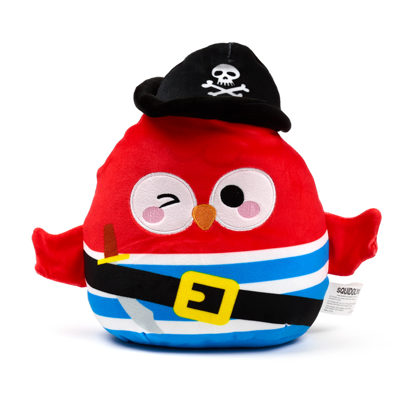 CUSH372_001 Squidglys Plush Toy - Jolly Rogers Pirates - Image 1