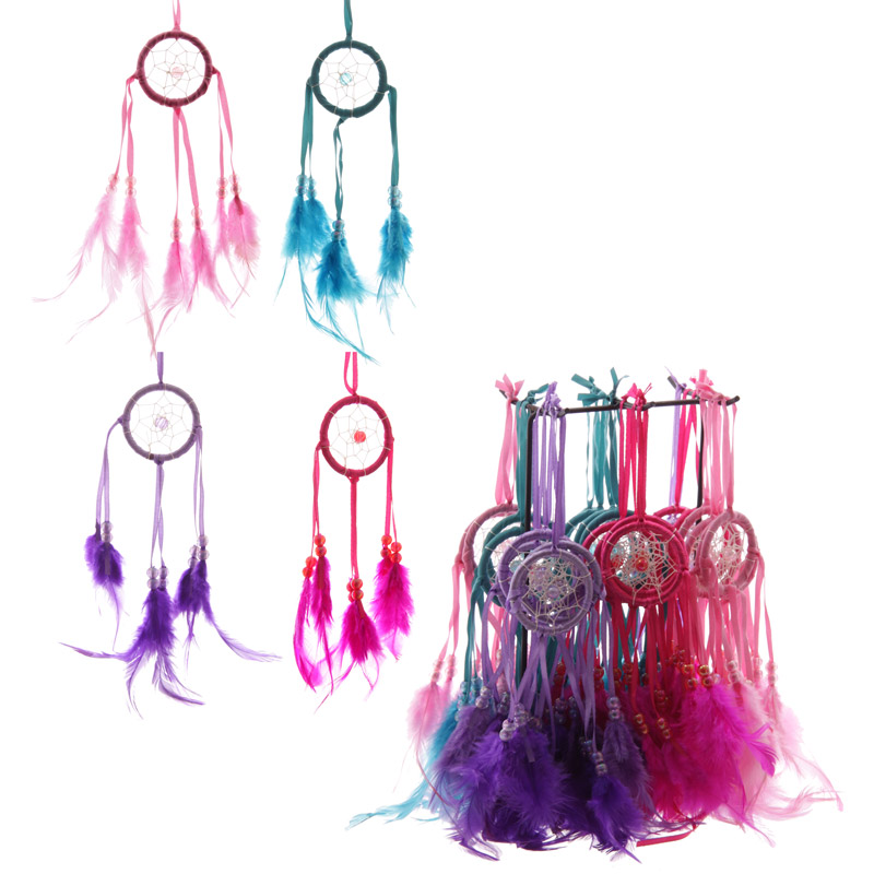 DC44_001 Dreamcatcher - Bright Mini Feather - Image 1