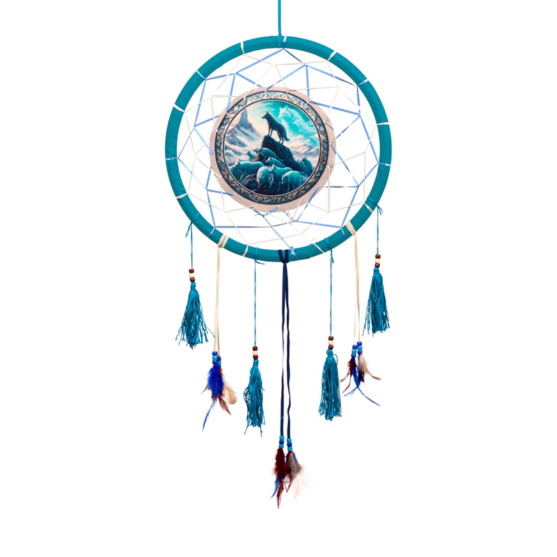 DCPB02S_001 Dreamcatcher (Medium) - Spirit of the Wolf Pack - Image 1