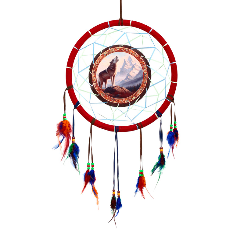 DCPB02V_001 Dreamcatcher (Medium) - Mountain Wolf - Image 1