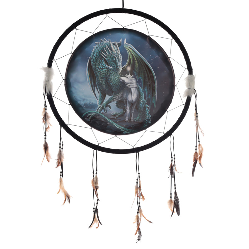 DCPB04J_001 Dreamcatcher (Large) - Lisa Parker Protector of Magick Dragon - Image 1