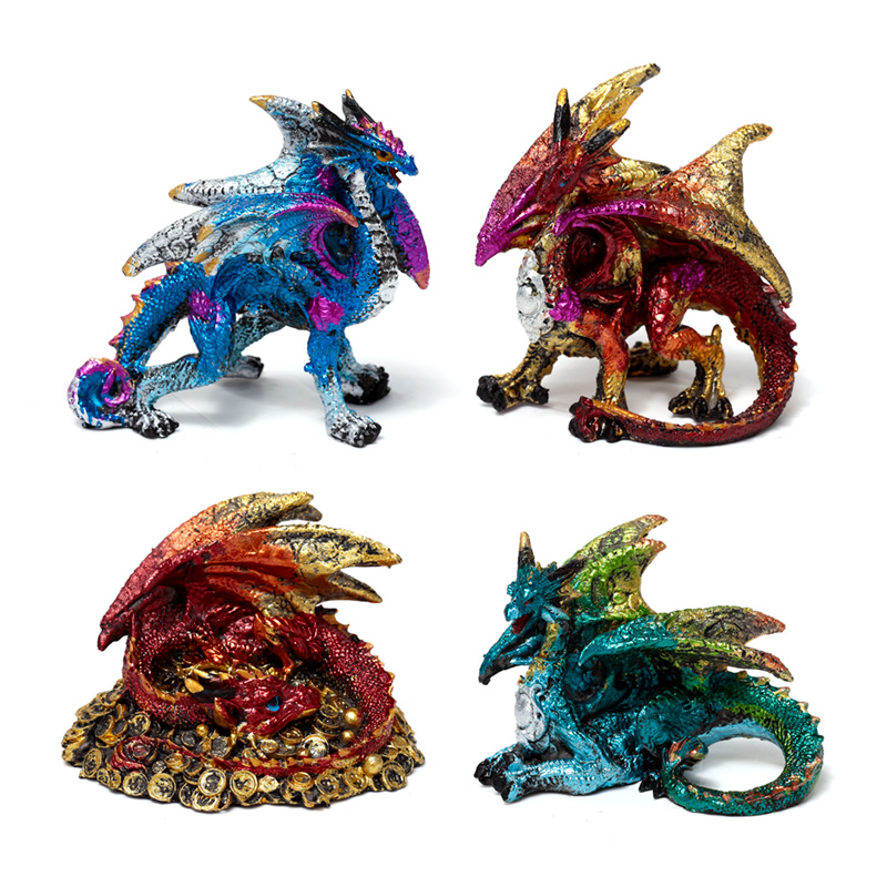 DRG564_001 Enchanted Nightmare Dragon - Mini Elementals - Image 1
