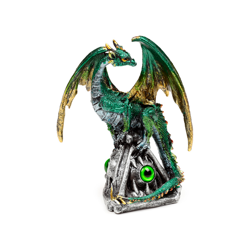 DRG580_001 Dark Legends Dragon - Emerald Eye - Image 1