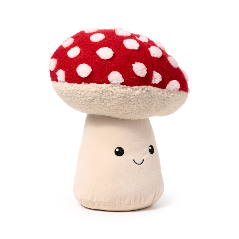 DST156_001 Plush Door Stop - Mushroom/Toadstool - Image 1
