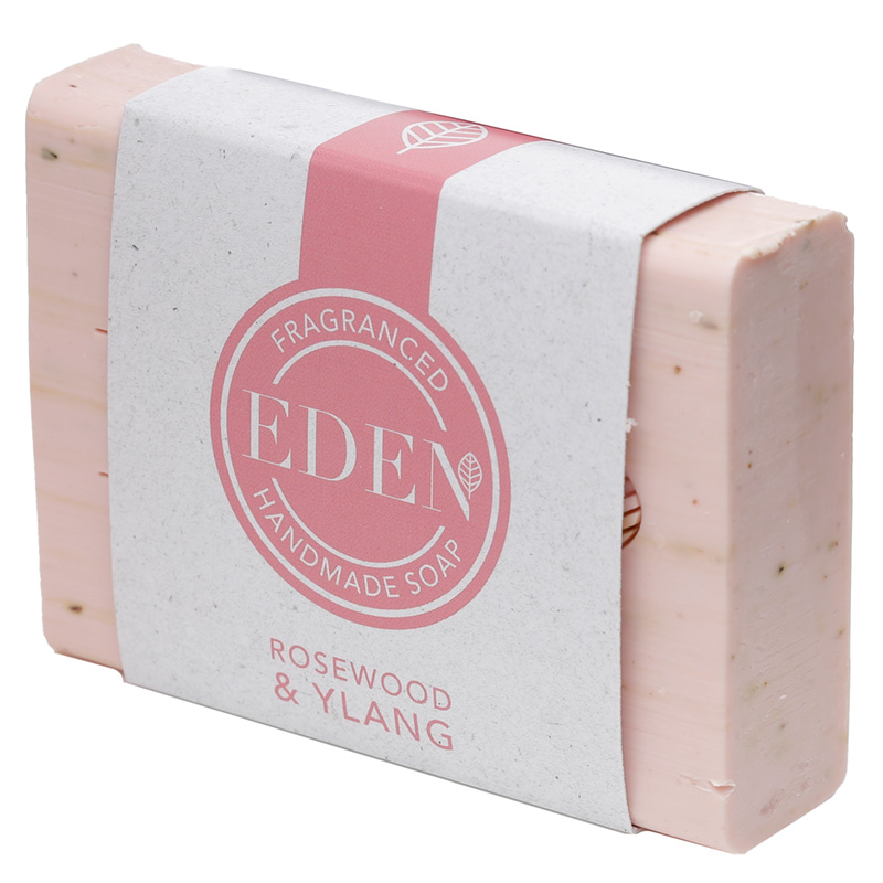 ESOAP08_001 Eden Handmade Soap Bar Rosewood & Ylang - Image 1