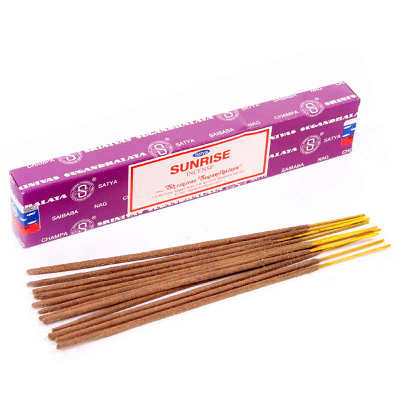 INC112D_001 Satya Nag Champa Incense Sticks - Sunrise - Image 1
