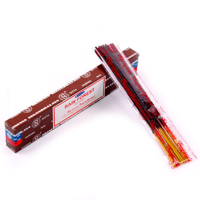 INC112K_001 Satya Nag Champa Incense Sticks - Rainforest - Image 1