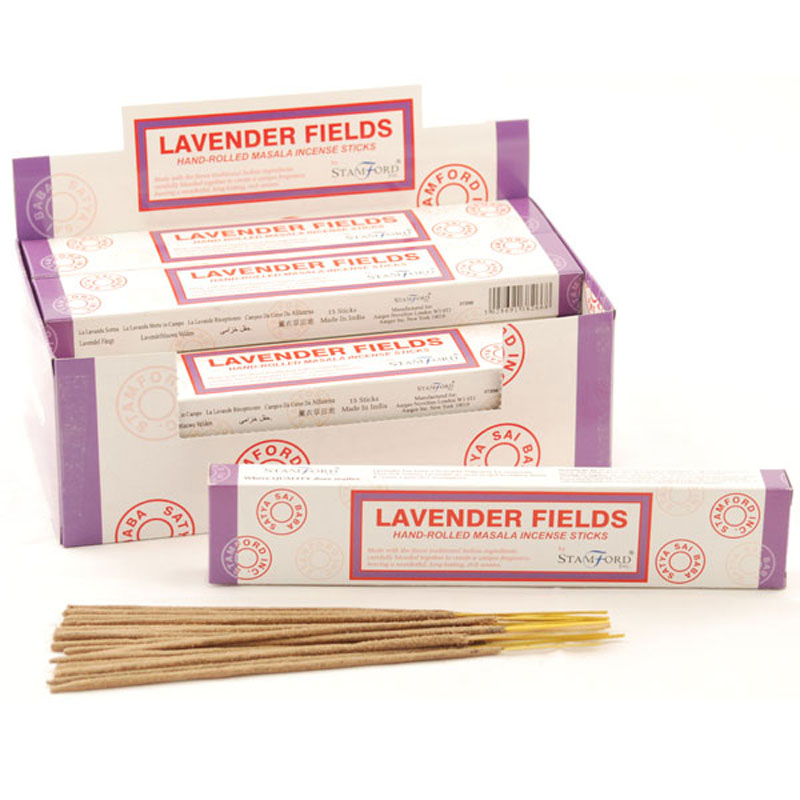 INC249_001 Stamford Masala Incense Sticks - Lavender Field - Image 1