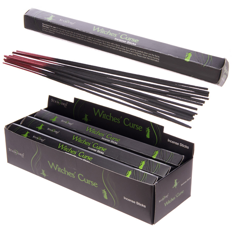 INC286_001 Stamford Black Incense Sticks - Witches Curse - Image 1