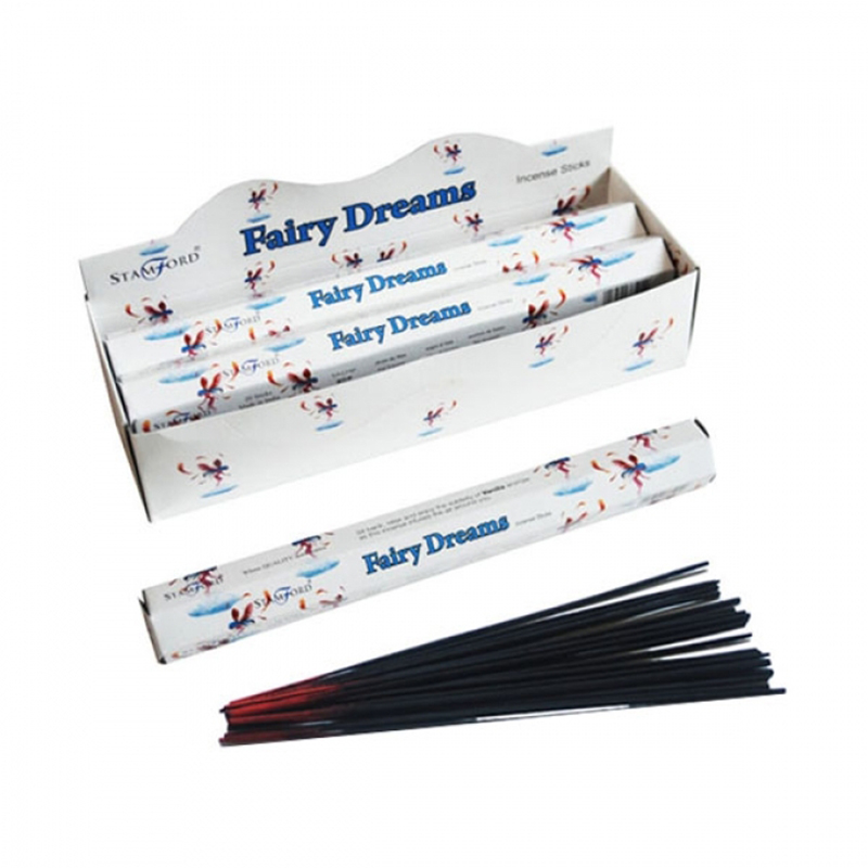 INC379_001 Fairy Dreams Stamford Hex Incense Sticks - Image 1