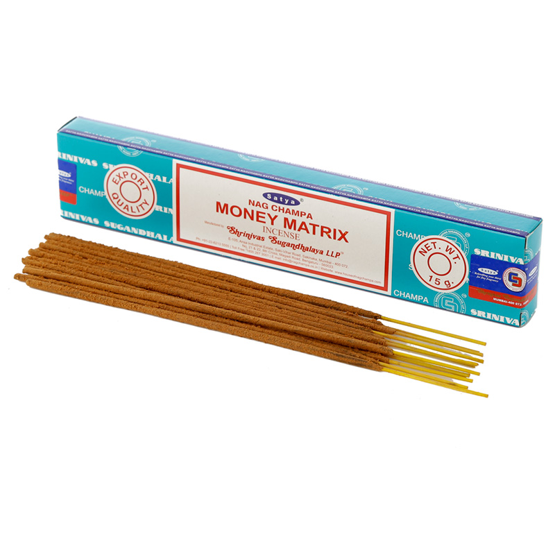 INC646_001 Nag Champa Sayta VFM Money Matrix Incense Sticks - Image 1