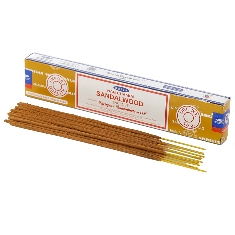 INC655_001 Nag Champa Sayta VFM Sandalwood Incense Sticks - Image 1
