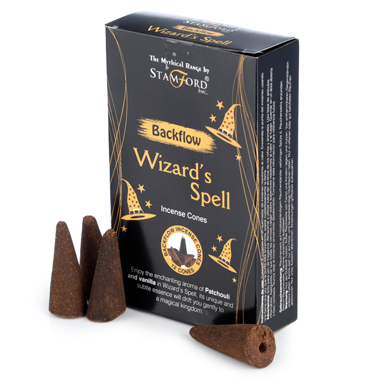 INC684_001 Stamford Backflow Incense Cones - Wizards Spell - Image 1