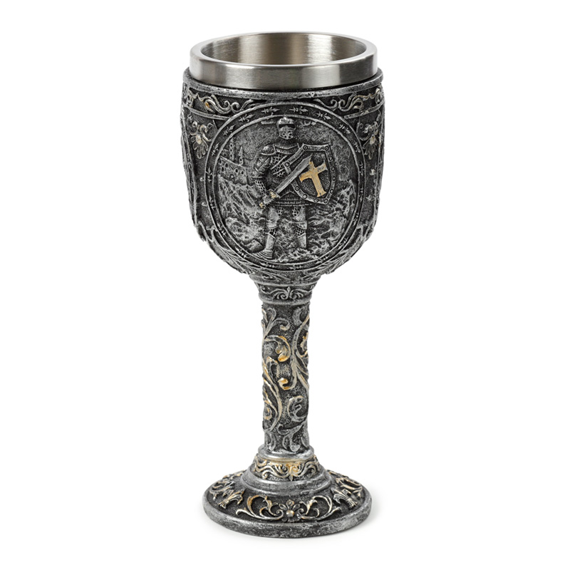 KN215_001 Decorative Goblet - Knight & Castle - Image 1
