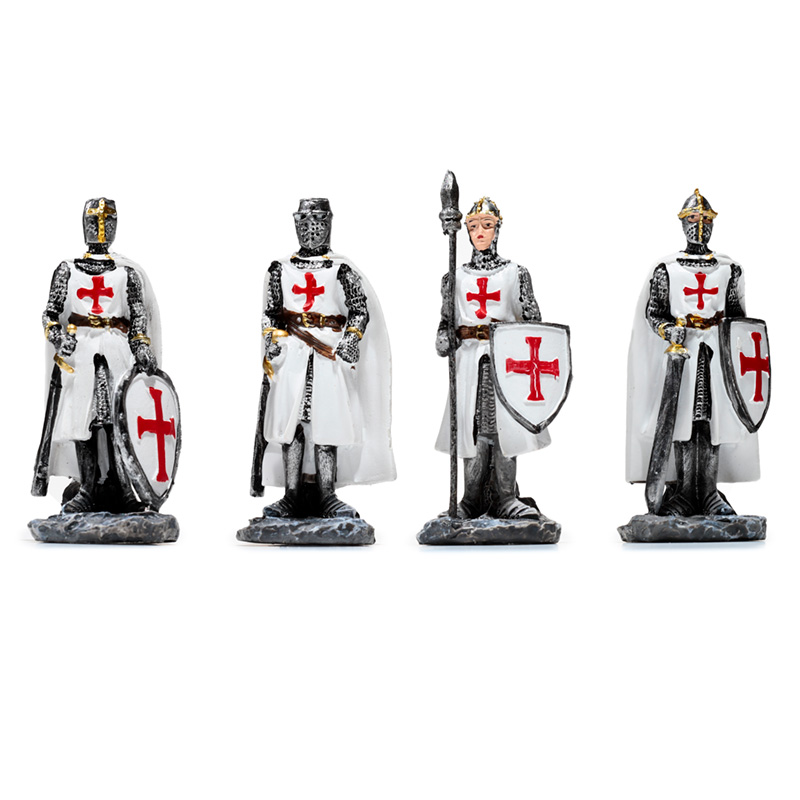 KN216_001 Fantasy Knight Ornament - Crusader Knight Protector - Image 1
