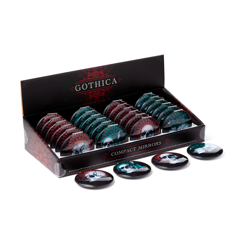 MIRR76_001 Compact Mirror - Gothica - Image 1