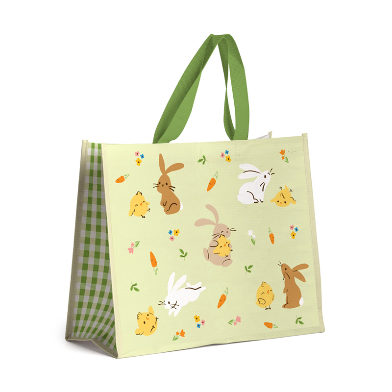 NWBAG100_001 Durable Reusable Shopping Bag - Springtime - Image 1