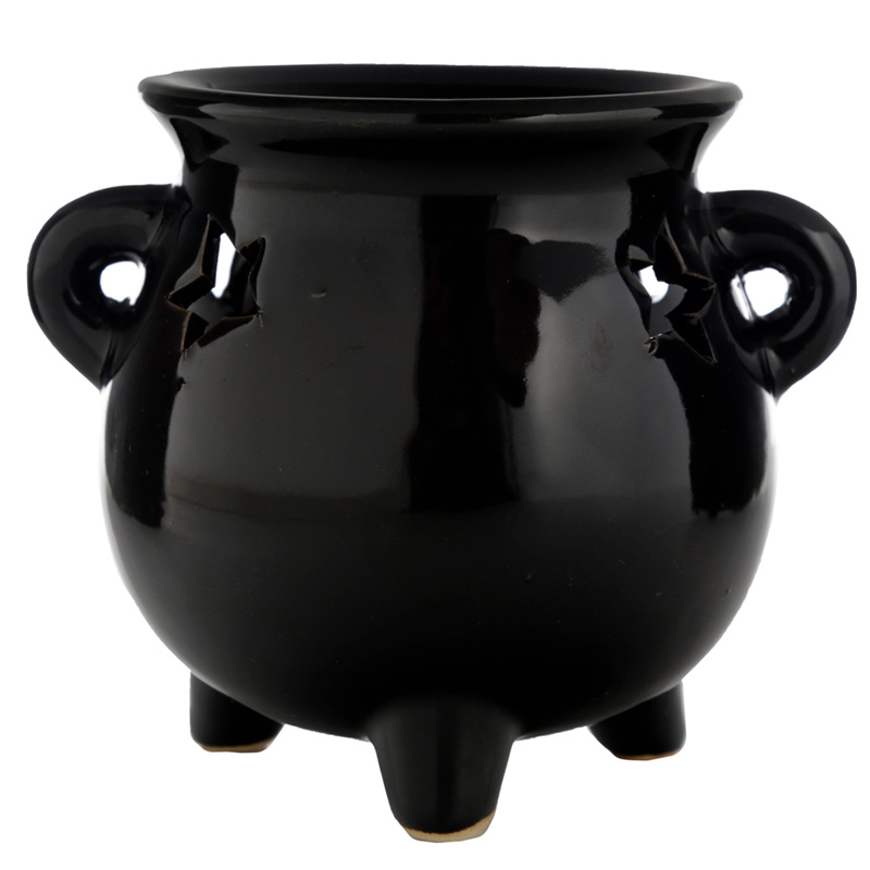 OB346_001 Ceramic Large Cauldron Eden Oil Burner - Image 1