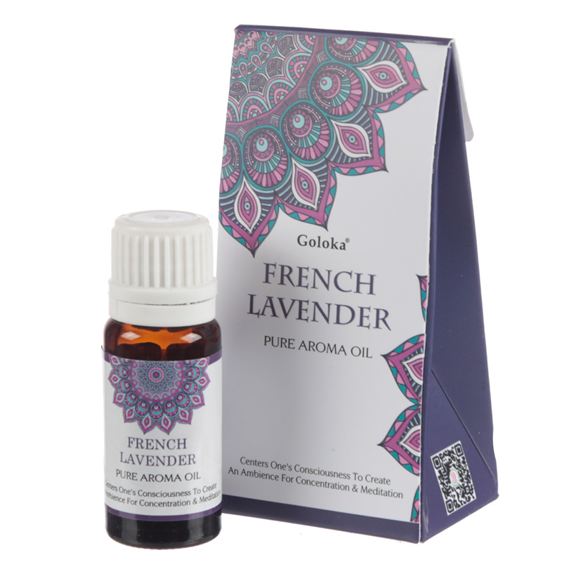 OILG06_001 Goloka Fragrance Aroma Oils - French Lavender - Image 1
