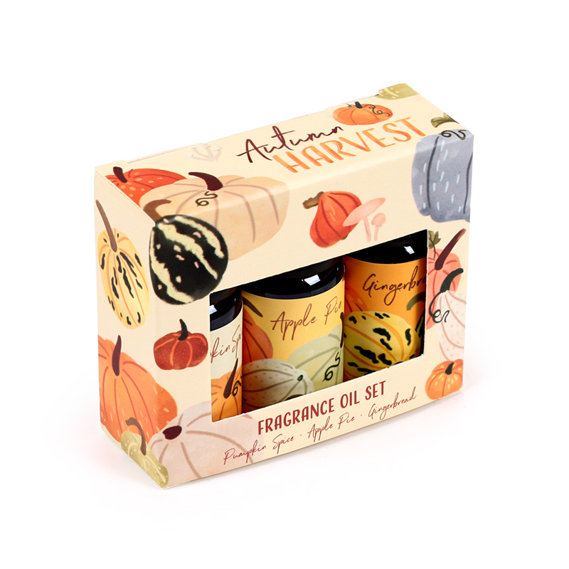 OILP42_001 Set of 3 Fragrance Oils - Autumn Harvest - Image 1