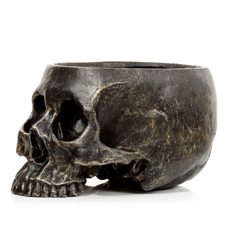 SK348_001 Skull Garden Planter - Image 1