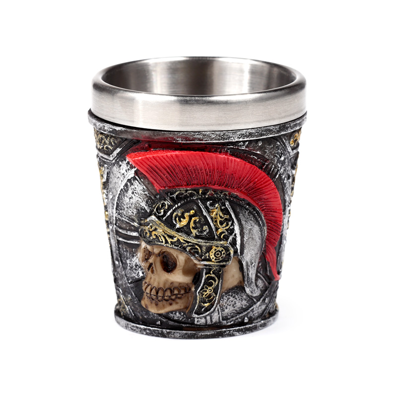 SK414_001 Decorative Shot Glass - Roman Soldier - Image 1