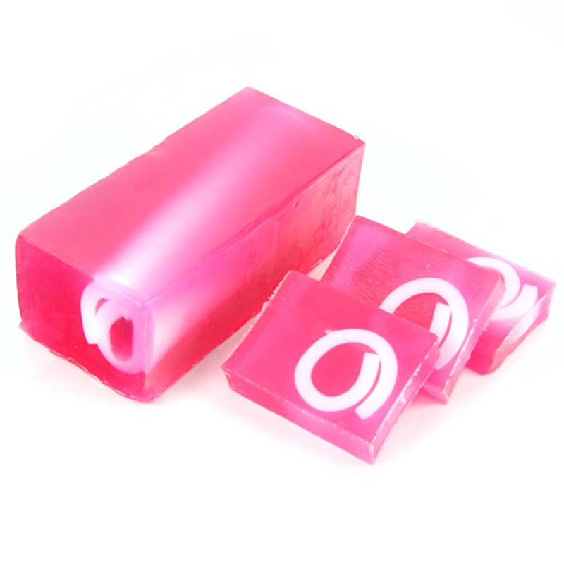 SOAP08_002 Raspberry & Blackpepper Handmade Soap Loaf - Image 1