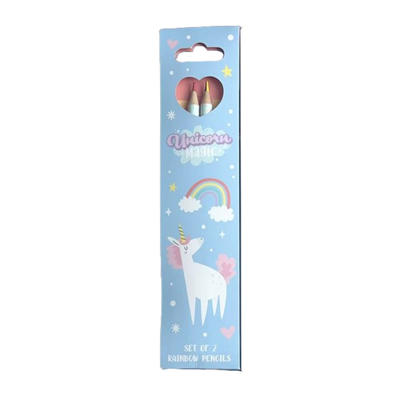 STA437_001 Rainbow Pencil Set of 2 - Unicorn Magic - Image 1