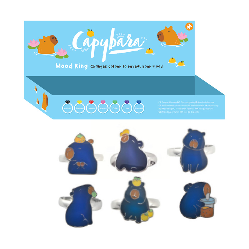 TYJ125_001 Mood Ring - Capybara - Image 1