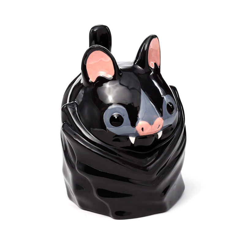 UMUG18_001 Novelty Upside Down Ceramic Mug - Bat - Image 1