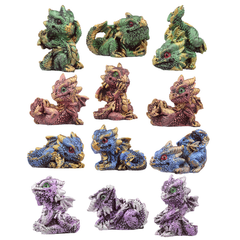 WS153_001 Crystal Baby Dragon World Figures - Image 1