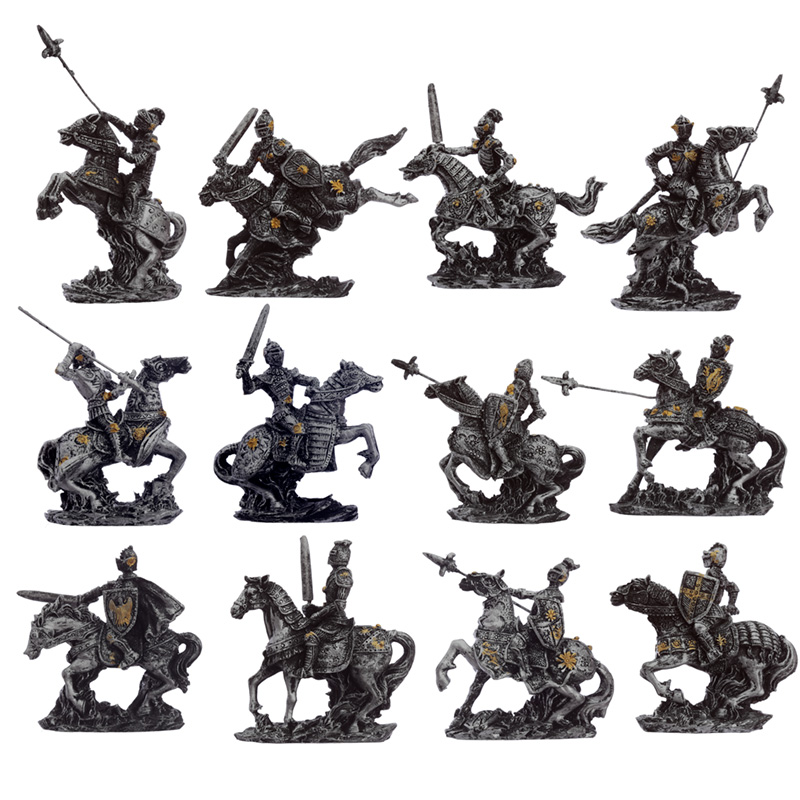 WS155_001 Medieval Knight Castle Battle World Figures - Image 1