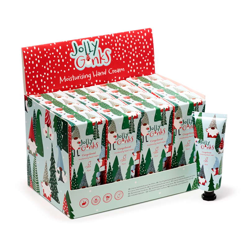 XHANDC11_001 Moisturising Hand Cream 75ml - Christmas Gonk - Image 1