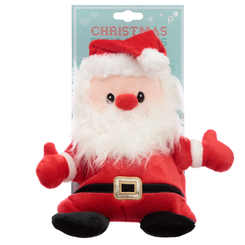 XWARM58_001 Microwavable Plush Lavender Heat Pack - Christmas Santa - Image 1